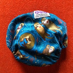 Newborn AIO Cloth Diaper - Cutie Bootie Baby Bouti